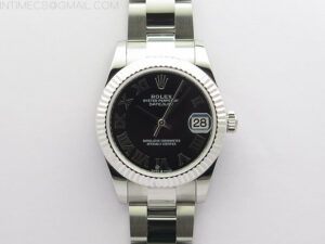 Datejust 31mm 278273 SS BP Best Edition Black Roman Markers Dial on Oyster Bracelet