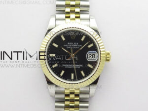 Datejust 31mm 278273 SS/YG BP Best Edition Black Stick Markers Dial on SS/YG Jubilee Bracelet