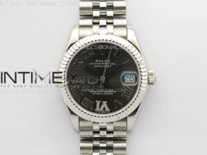 DateJust 31mm 178271 SS APSF Best Edition Gray Dial Roman Markers on Jubilee Bracelet A2824