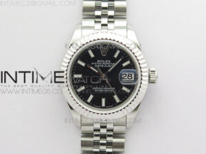 Datejust 28mm 279174 SS BP Best Edition Black Sticks Markers Dial on SS Jubilee Bracelet ETA2671