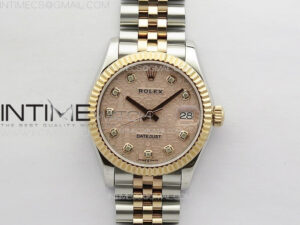DateJust 31mm 178271 SS/RG APSF Best Edition RG Jubilee Dial Crystal Markers on Jubilee Bracelet A2824
