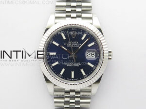 DateJust 41 126334 904L SS GMF 1:1 Best Edition Blue Dial On Jubilee Bracelet VR3235