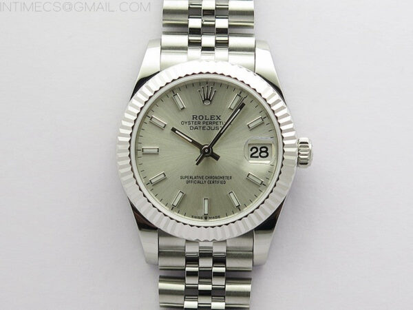 Datejust 31mm 278271 SS BP Best Edition Silver Stick Markers Dial on Jubilee Bracelet
