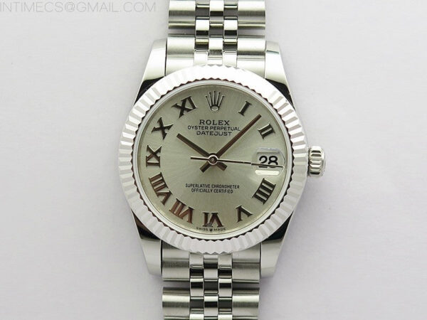 Datejust 31mm 278271 SS BP Best Edition Silver Roman Markers Dial on Jubilee Bracelet
