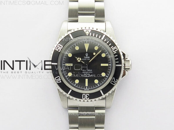 Vintage Submariner 1680 No Date SS JKF Best Edition Black Dial on SS Bracelet (Style2) A2836