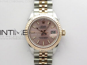Datejust 28mm 279173 SS/RG BP Best Edition Silver Sticks Markers Dial on SS/RG Jubilee Bracelet ETA2671