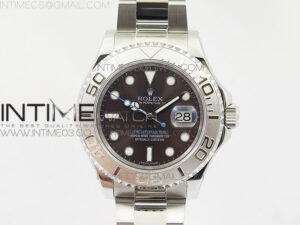 Yacht-Master 116622 904L SS GMF 1:1 Best Edition Baselworld Gray Dial on 904L SS Bracelet A2836
