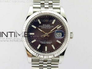 DateJust 36mm 126234 BP 1:1 Best Edition 904L Steel New Version Blue Dial on Jubilee Bracelet