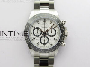 Daytona 116500 VRF 1:1 Best Edition White Dial on SS Bracelet A7750 V2