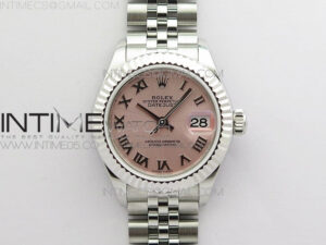 Datejust 28mm 279174 SS BP Best Edition Pink Roman Markers Dial on SS Jubilee Bracelet ETA2671