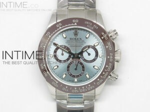 Basel 2013 Model 116506 Daytona 50th Anniversary Edition Brown Ceramic Bezel, Superlume Ice Blue Dial