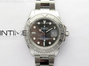Yacht-Master 126622 904L C+F 1:1 Best Edition Rhodium Dial on SS Bracelet VR3235