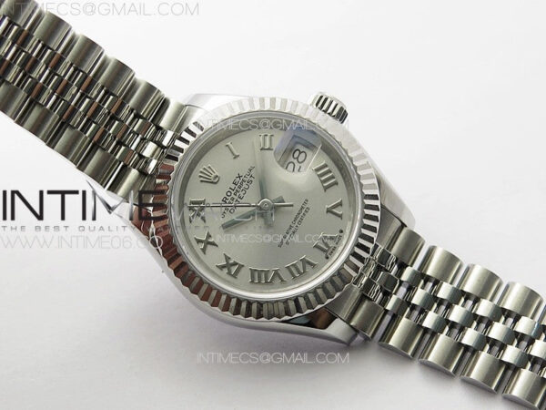 Datejust 28mm 279179 SS APSF Best Edition Silver Dial Roman Markers on SS Jubilee Bracelet NH05 – Bild 2