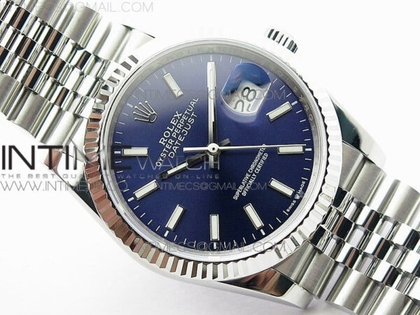 DateJust 36mm 126234 BP 1:1 Best Edition 904L Steel New Version Blue Dial on Jubilee Bracelet – Bild 2
