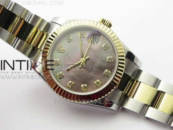 Datejust 31mm 278273 SS/YG BP Best Edition Black MOP Diamonds Markers Dial on SS/YG Oyster Bracelet – Bild 2