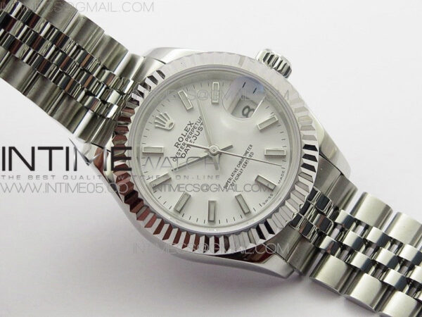 Datejust 28mm 279174 SS BP Best Edition White Sticks Markers Dial on SS Jubilee Bracelet ETA2671 – Bild 2