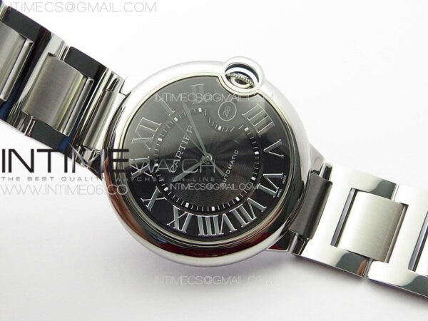 Ballon Bleu 42mm SS K3F 1:1 Best Edition Black Texture Dial on SS Bracelet A2824 – Bild 2