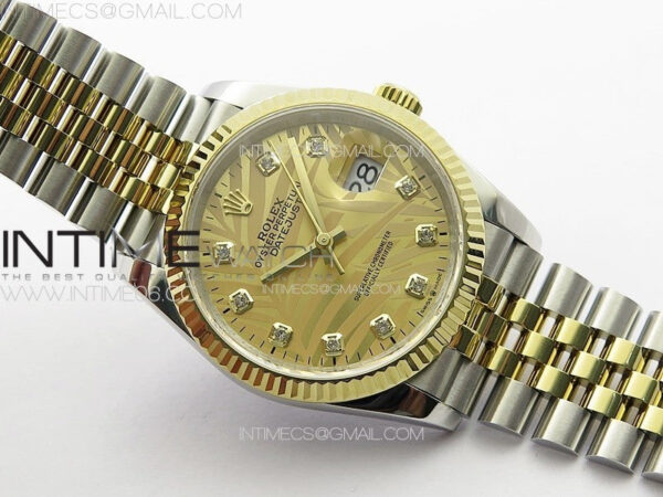 DateJust 36 SS/YG 126234 JDF 1:1 Best Edition New YG Dial on Jubilee SS/YG Bracelet – Bild 2