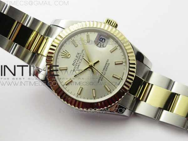 Datejust 31mm 278273 SS/YG BP Best Edition Silver Stick Markers Dial on SS/YG Oyster Bracelet – Bild 2