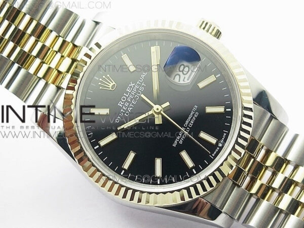 DateJust 36mm 126234 BP 1:1 Best Edition 904L Steel/YG New Version Black Dial on Jubilee Bracelet – Bild 2