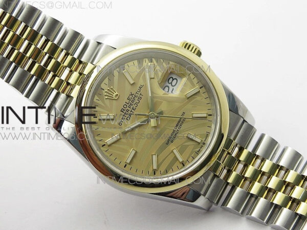 DateJust 36 SS/YG 126203 JDF 1:1 Best Edition New YG Dial on Jubilee Bracelet – Bild 2