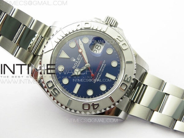 Yacht-Master 126622 904L Steel Clean F 1:1 Best Edition Blue Dial on SS Bracelet VR3235 – Bild 2