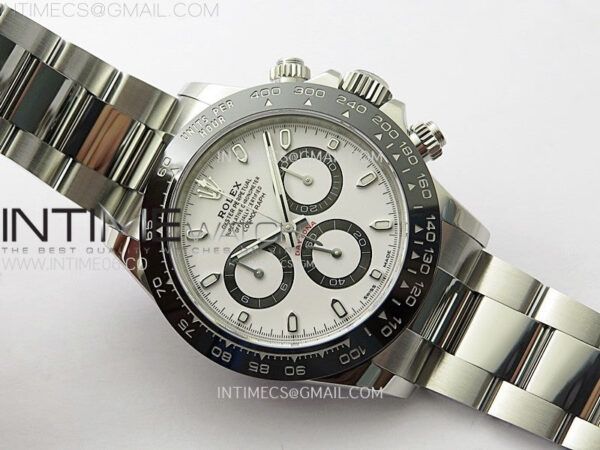 Daytona 116500LN 904L SS Case APSF 1:1 Best Edition White Dial On 904L SS Bracelet SH4130 – Bild 2