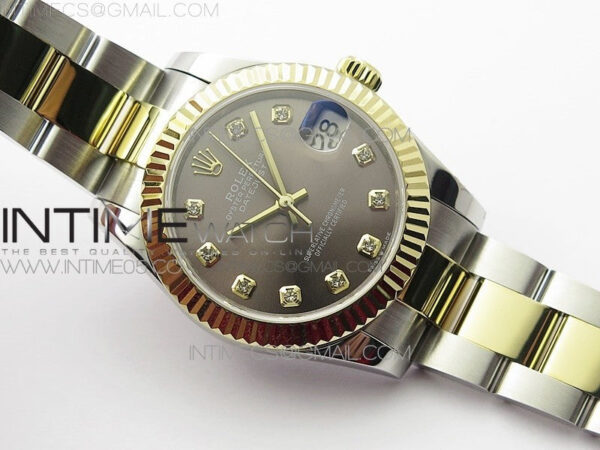 Datejust 31mm 278273 SS/YG BP Best Edition Gray Diamonds Markers Dial on SS/YG Oyster Bracelet – Bild 2