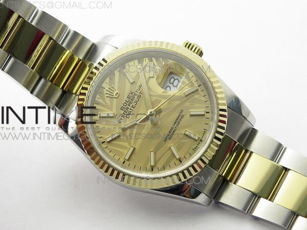 DateJust 36 SS/YG 126233 JDF 1:1 Best Edition New YG Dial on Oyster Bracelet – Bild 2