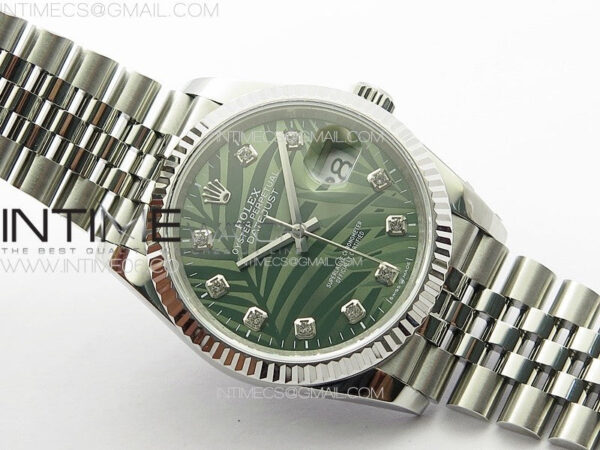 DateJust 36 SS 126233 JDF 1:1 Best Edition New Green Dial on Jubilee SS Bracelet – Bild 2