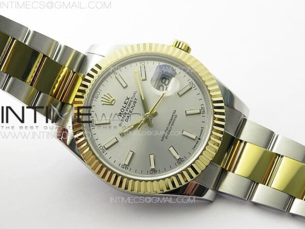 DateJust 41MM 126334 SS/YG APSF 1:1 Best Edition Silver Dial on SS Oyster Bracelet SA3235 – Bild 2