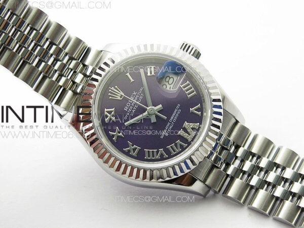 Datejust 28mm 279179 SS APSF Best Edition Blue Dial Roman Markers on SS Jubilee Bracelet NH05 – Bild 2