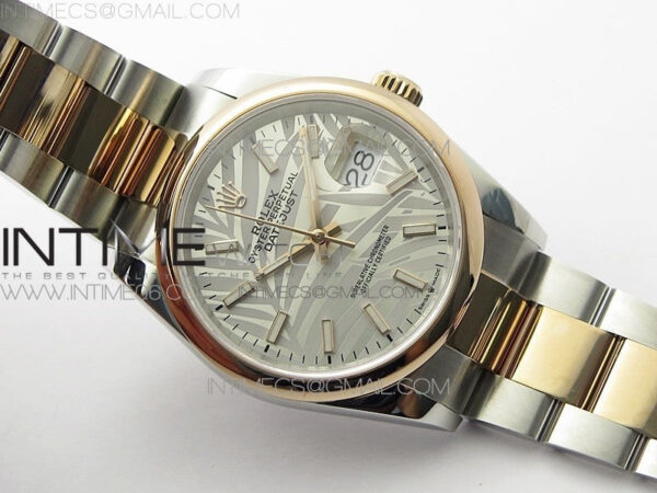 DateJust 36 SS/RG 126201 BP 1:1 Best Edition Silver/Gray Dial on Oyster Bracelet – Bild 2