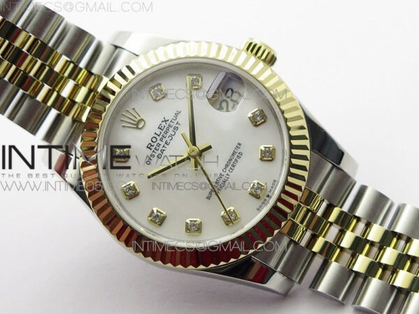 Datejust 31mm 278273 SS/YG BP Best Edition White MOP Diamond Markers Dial on SS/YG Jubilee Bracelet – Bild 2