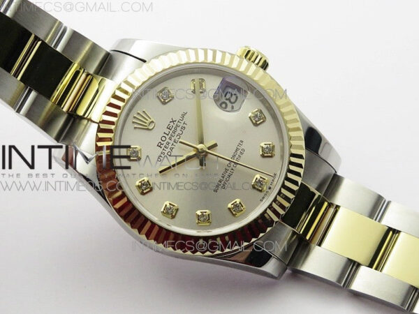 Datejust 31mm 278273 SS/YG BP Best Edition Silver Diamonds Markers Dial on SS/YG Oyster Bracelet – Bild 2