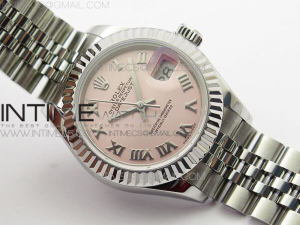 Datejust 28mm 279174 SS BP Best Edition Pink Roman Markers Dial on SS Jubilee Bracelet ETA2671 – Bild 2