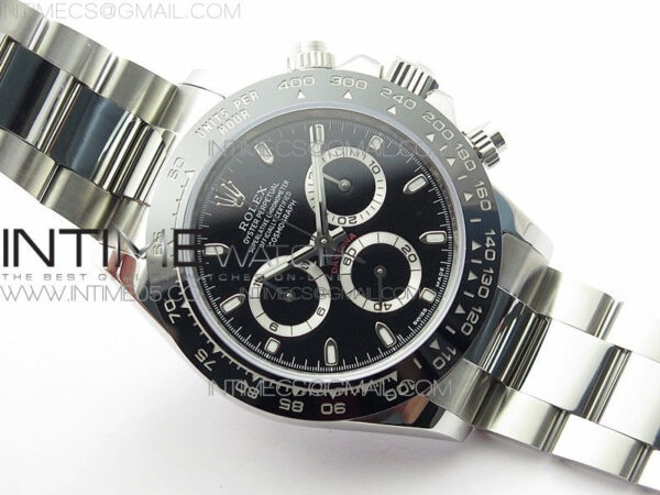 Daytona 116500 VRF 1:1 Best Edition Black Dial on SS Bracelet A7750 V2 – Bild 2