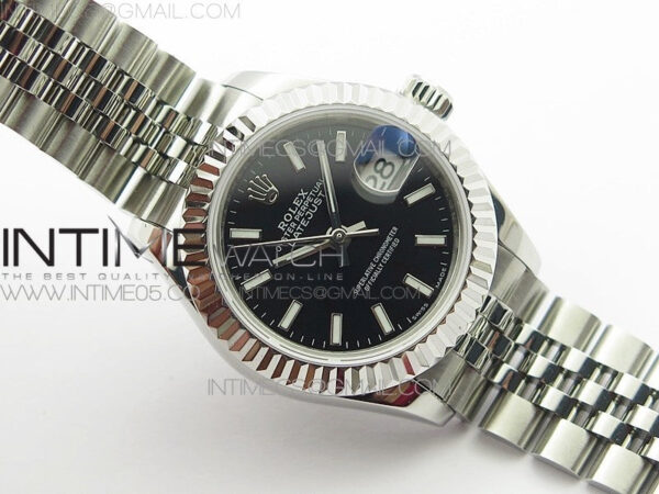 Datejust 28mm 279174 SS BP Best Edition Black Sticks Markers Dial on SS Jubilee Bracelet ETA2671 – Bild 2