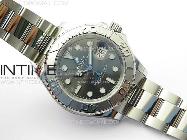 Yacht-Master 126622 904L C+F 1:1 Best Edition Rhodium Dial on SS Bracelet VR3235 – Bild 2