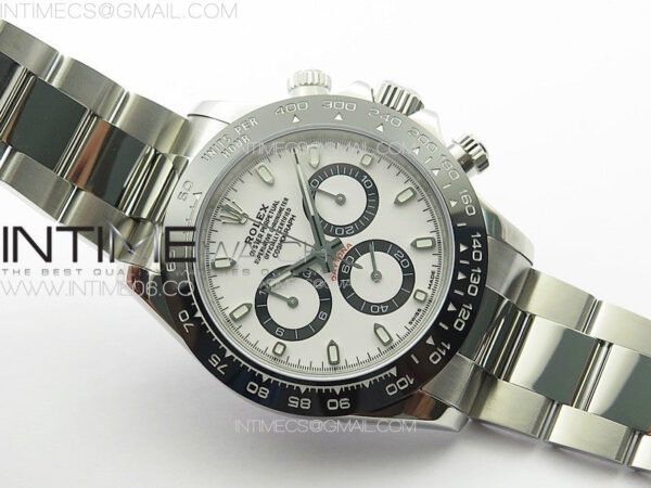 Daytona 116500LN APSF Best Edition White Dial Sticks Markers On SS Bracelet Slim A7750 – Bild 2