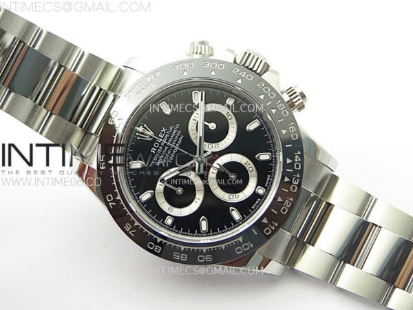 Daytona 116500LN 904L SS Case APSF 1:1 Best Edition Black Dial On 904L SS Bracelet SH4130 – Bild 2