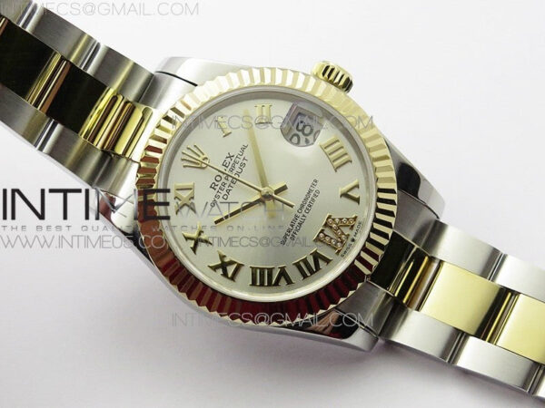 Datejust 31mm 278273 SS/YG BP Best Edition Silver Roman Markers Dial on SS/YG Oyster Bracelet – Bild 2