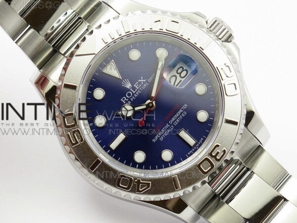 Yacht-Master 116622 904L SS GMF 1:1 Best Edition Blue Dial on 904L SS Bracelet A2836 – Bild 2