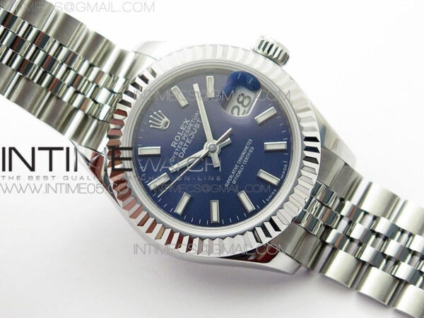 Datejust 28mm 279174 SS BP Best Edition Blue Sticks Markers Dial on SS Jubilee Bracelet ETA2671 – Bild 2