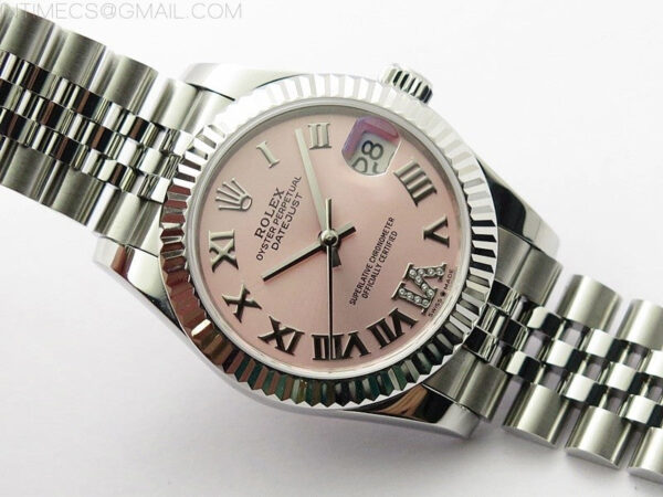 Datejust 31mm 278271 SS BP Best Edition Pink Roman Markers Dial on Jubilee Bracelet – Bild 2