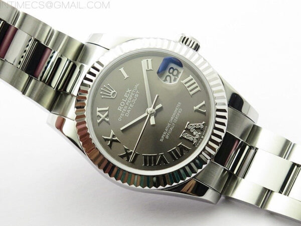 Datejust 31mm 278273 SS BP Best Edition Gray Roman Markers Dial on Oyster Bracelet – Bild 2