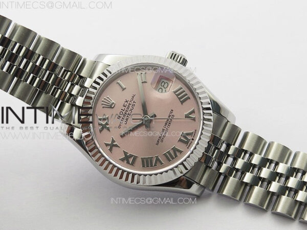 DateJust 31mm 178271 SS APSF Best Edition Pink Dial Roman Markers on Jubilee Bracelet A2824 – Bild 2