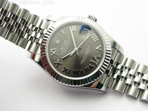 Datejust 31mm 278271 SS BP Best Edition Gray Roman Markers Dial on Jubilee Bracelet – Bild 2