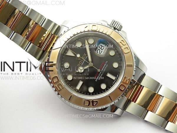 Yacht-Master 116621 904L/RG VSF 1:1 Best Edition Brown Dial On 904L/RG Bracelet VS3135 – Bild 2