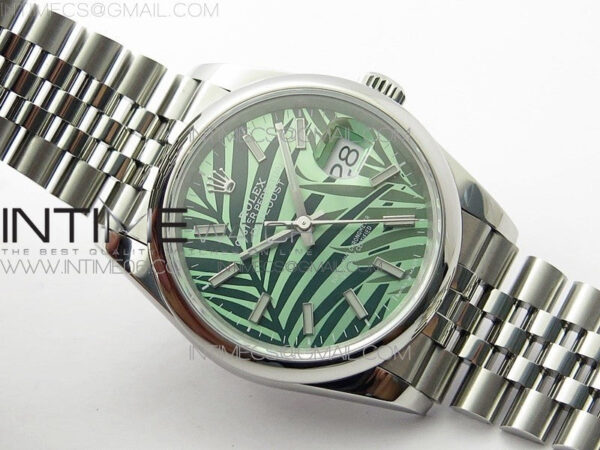 DateJust 36 SS 126200 BP 1:1 Best Edition New Green Dial on Jubilee Bracelet – Bild 2